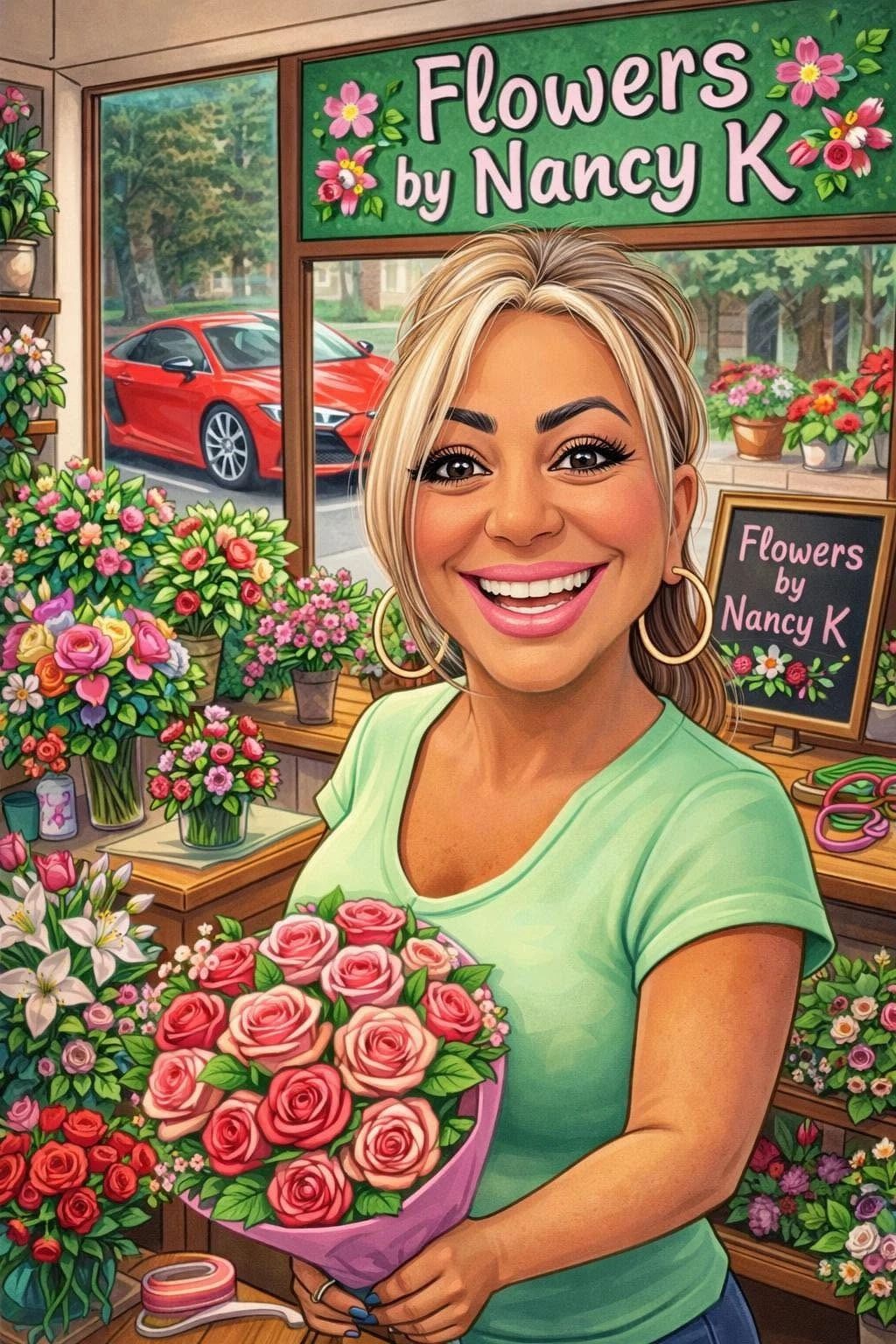 Flower shop image