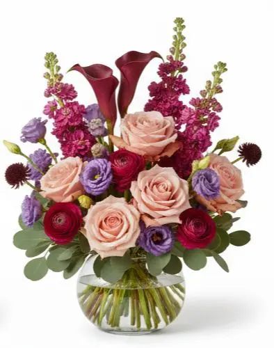 Plum & Blush Elegance