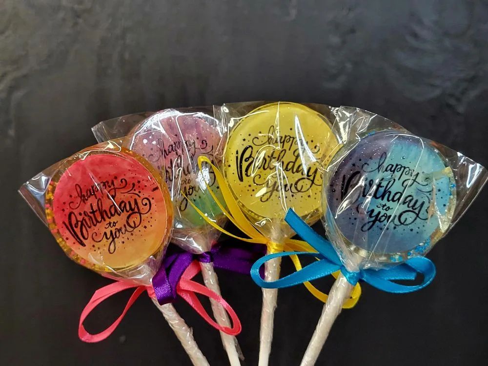 Birthday Lollipops
