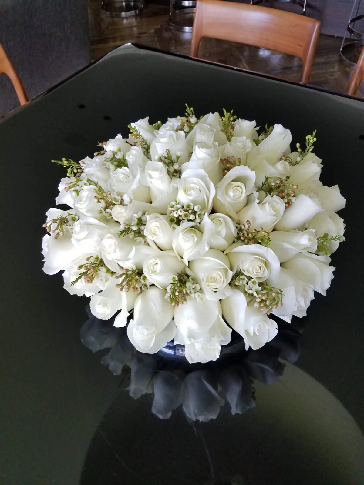 A Bouquet of White Roses