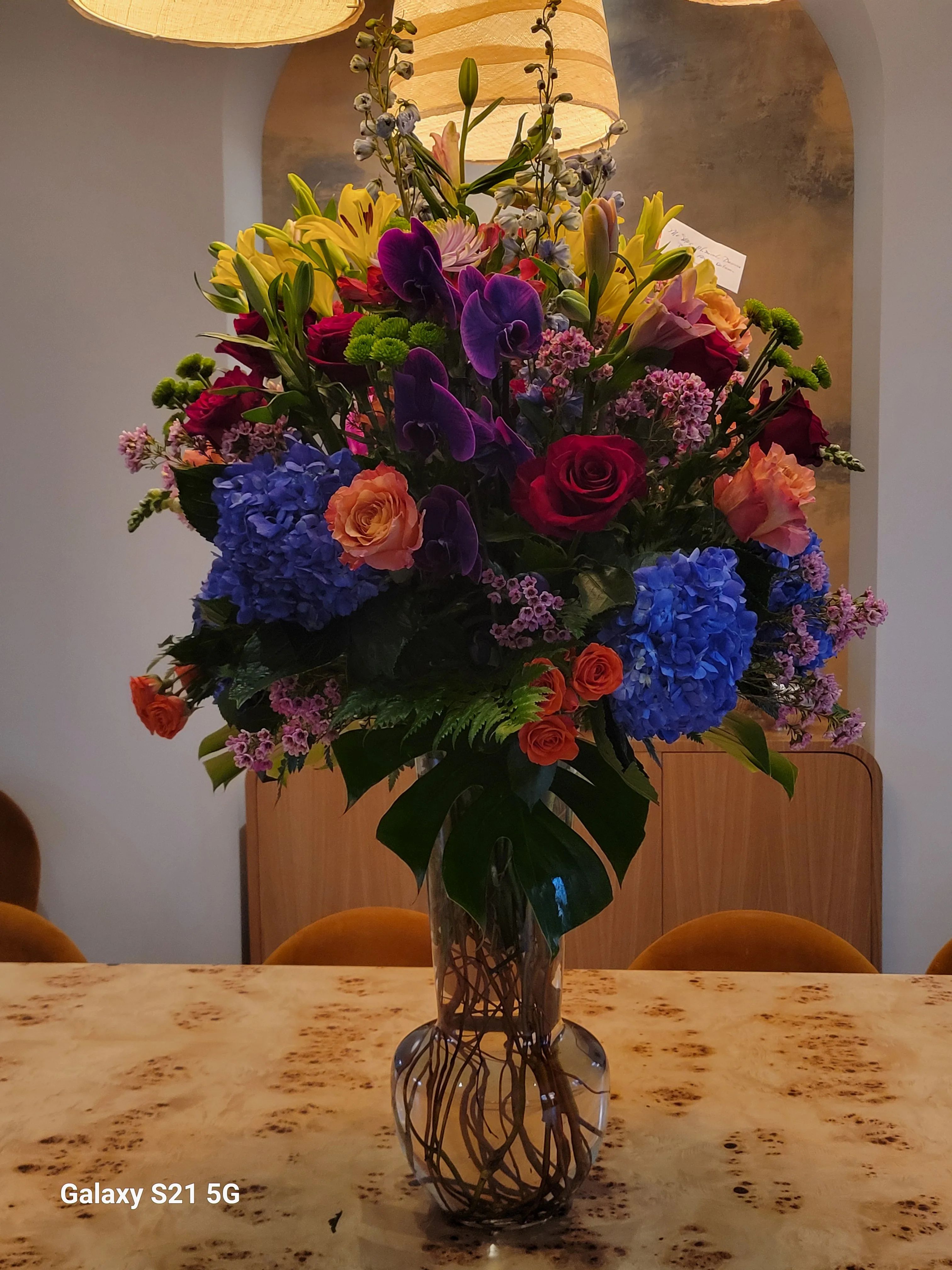 Impressive colorful mixed