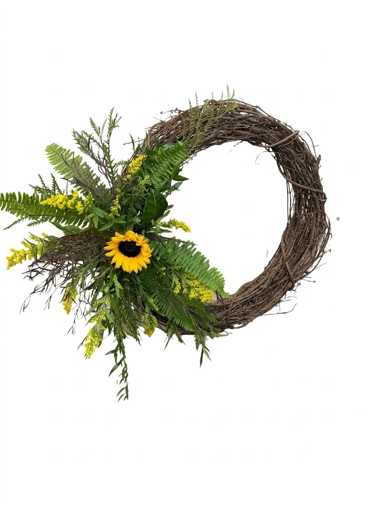 Golden Sunburst Wreath Golden Sunburst Wreath
