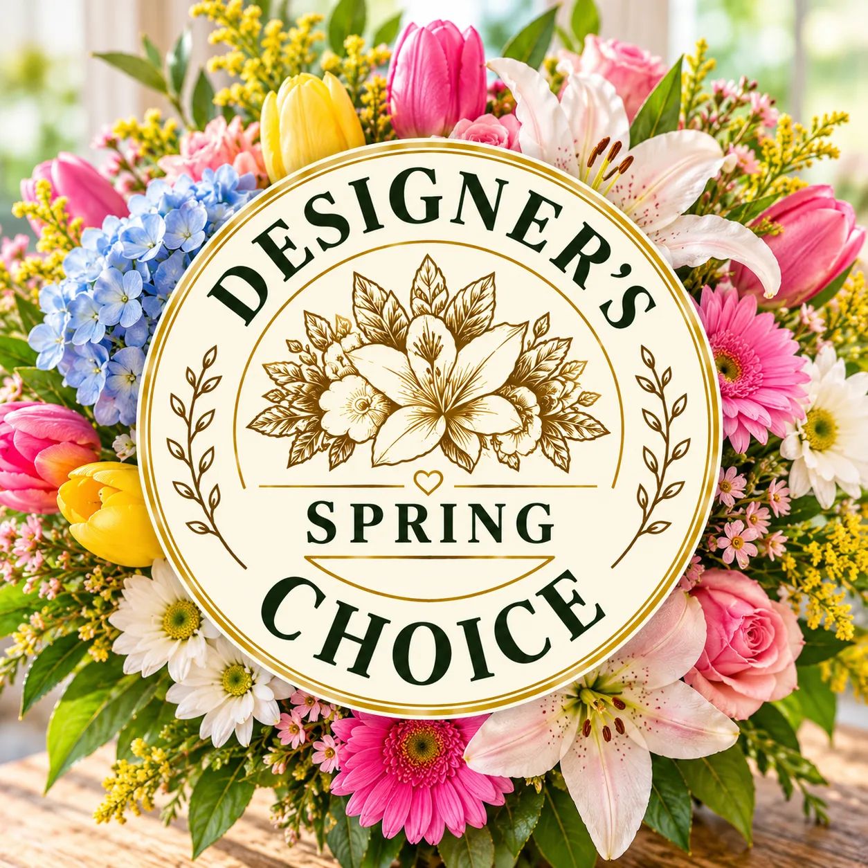 Florist’s Choice Spring Seasonal Mixed Bouquet
