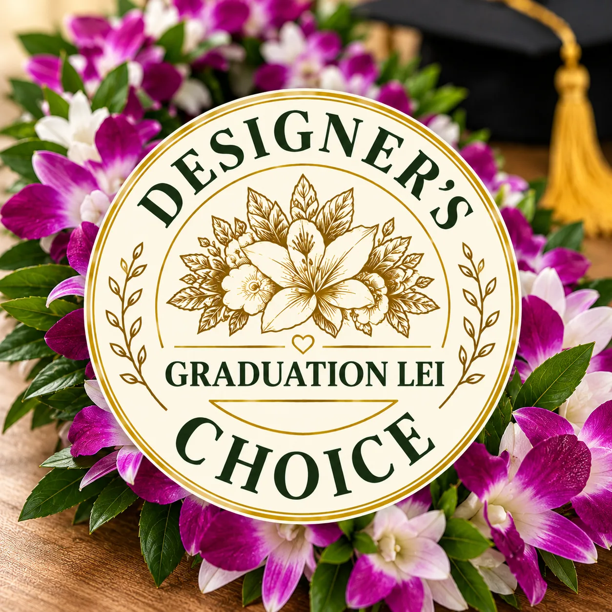 Florist’s Choice Graduation Lei Florist’s Choice Graduation Lei