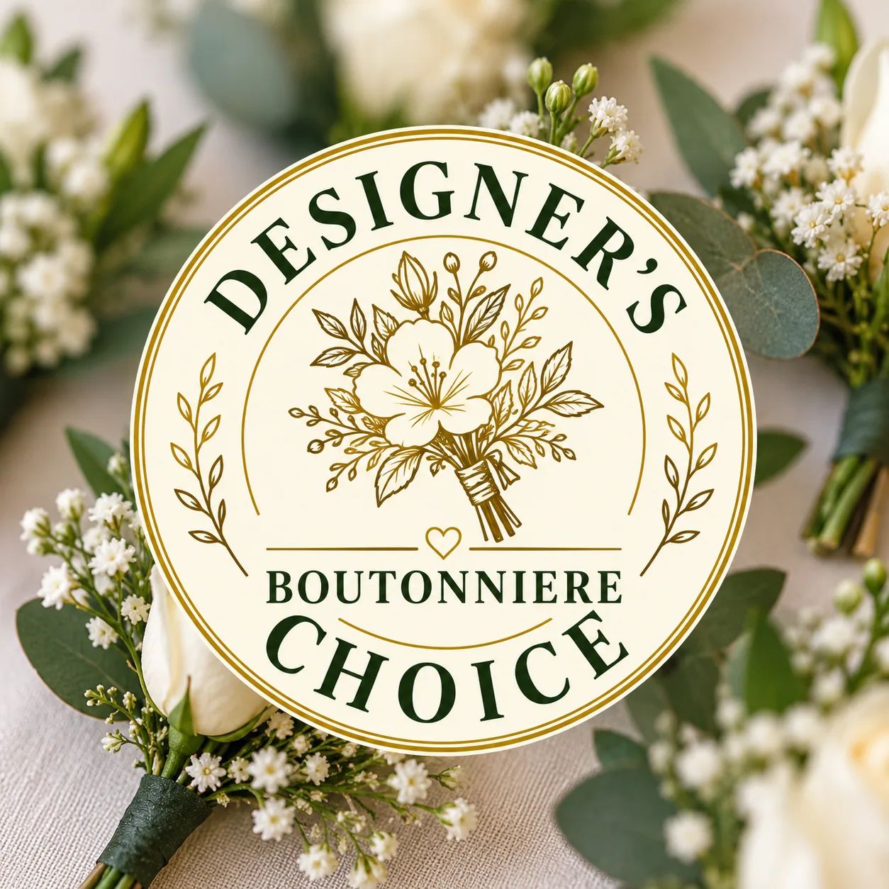 Florist’s Choice Boutonniere