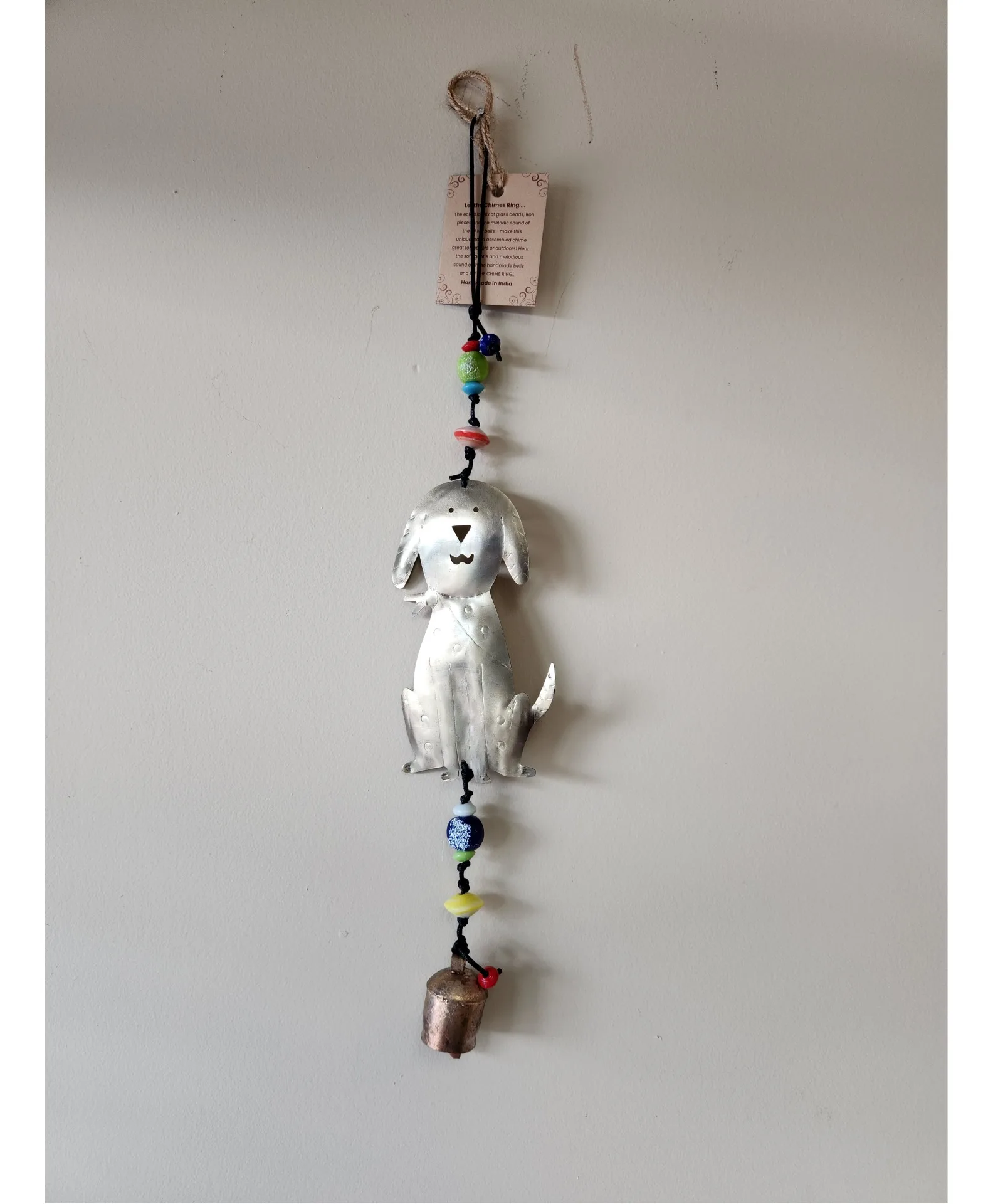 Metal Dog Wind Chime Metal Dog Wind Chime