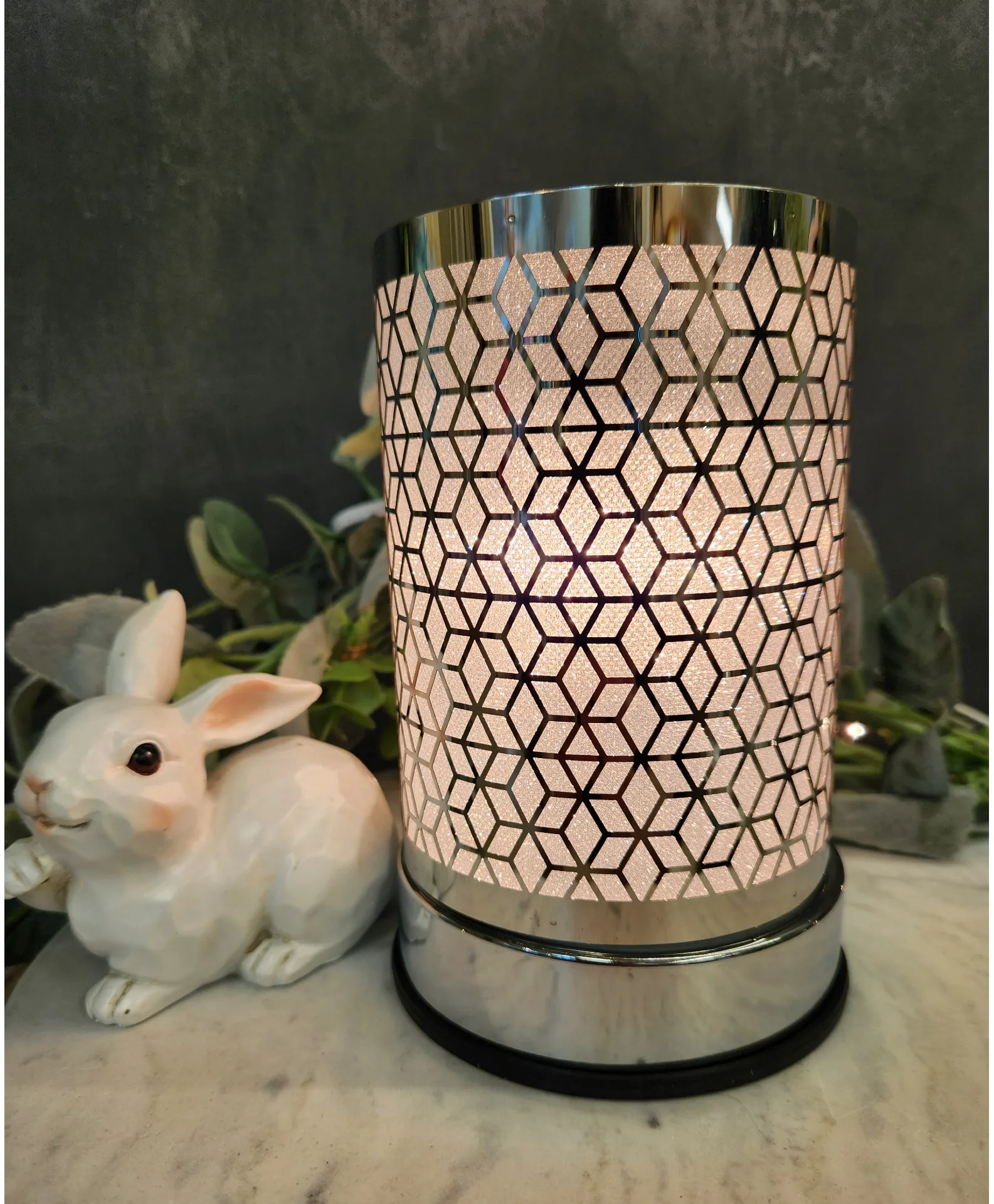 Crystal Contempo Scentchips Wax Warmer Crystal Contempo Scentchips Wax Warmer