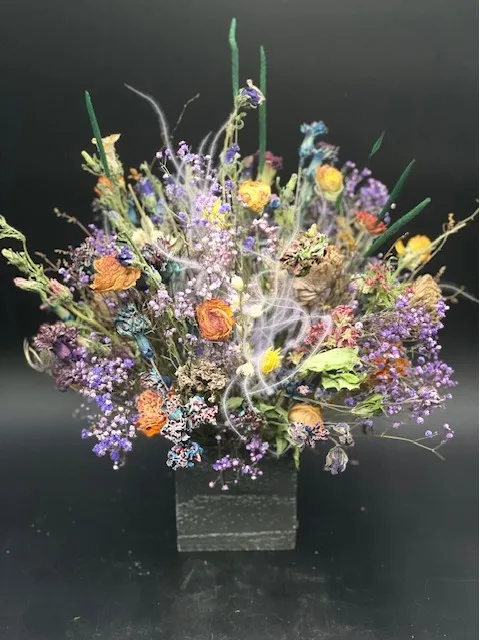 Midnight Blooms Box Dried Floral Designer's Choice Midnight Blooms Box Dried Floral Designer's Choice