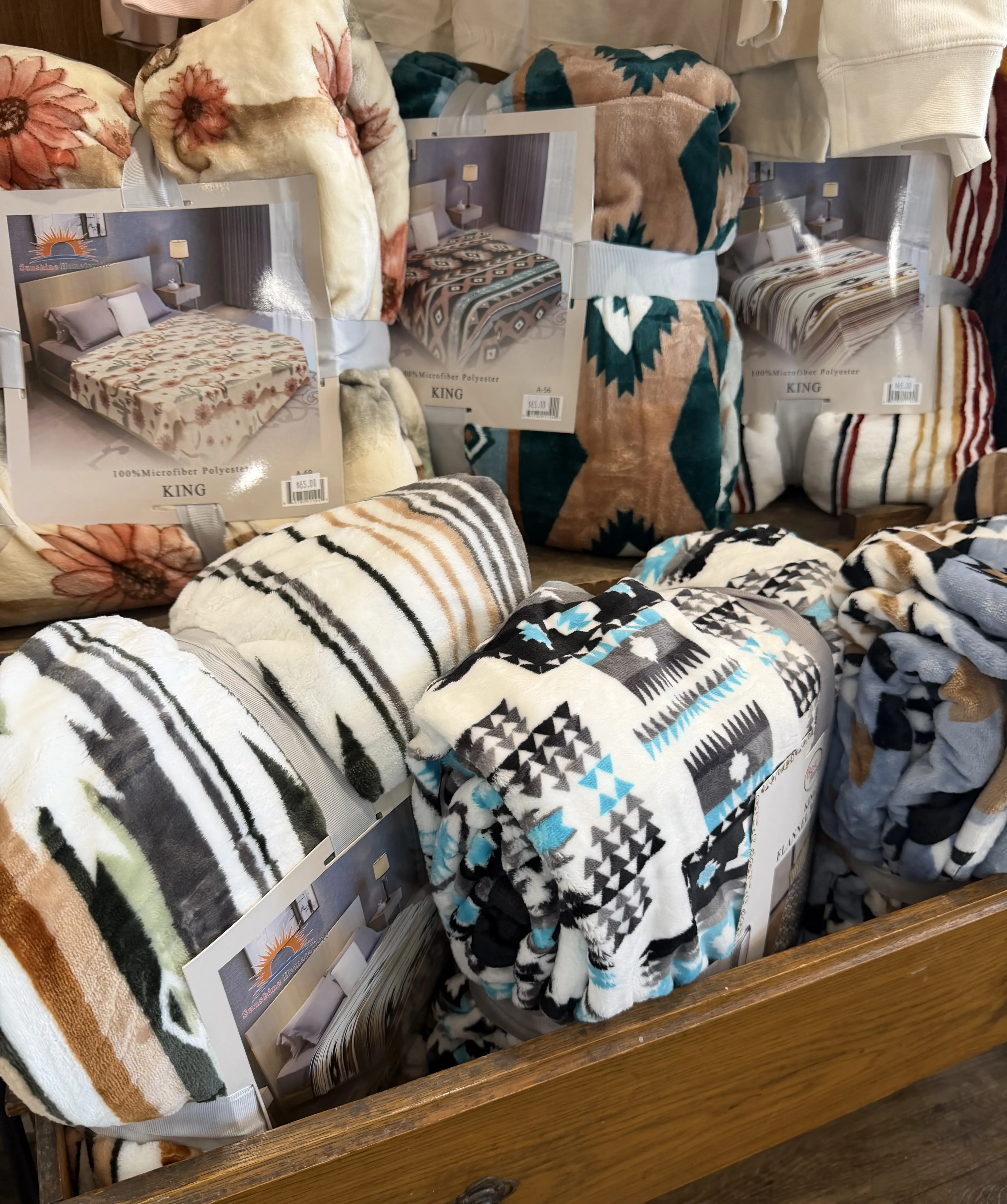 Western Plush Blankets Western Plush Blankets