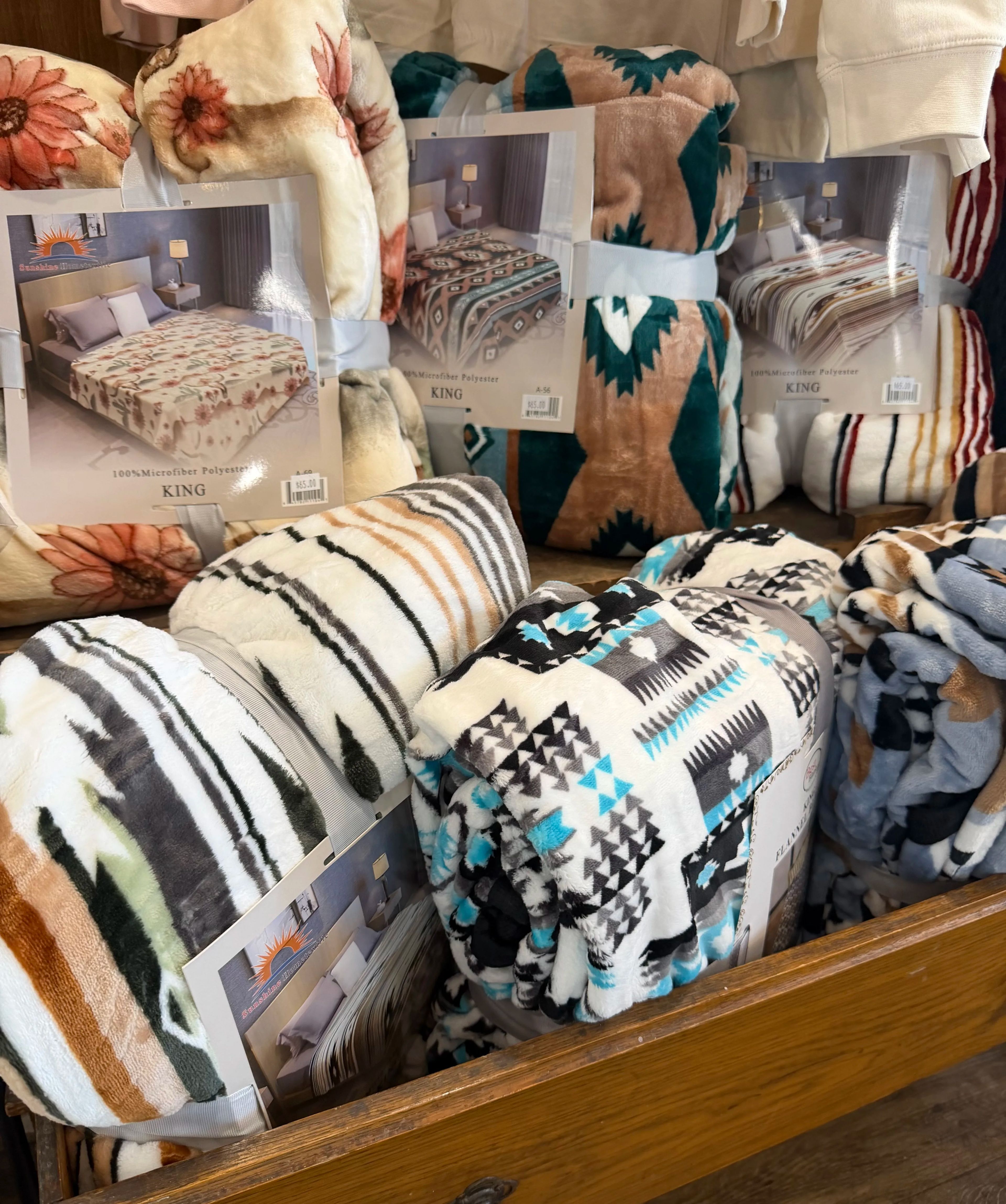 Western Plush Blankets