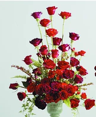 Forever Loved Rose Sympathy Arrangement