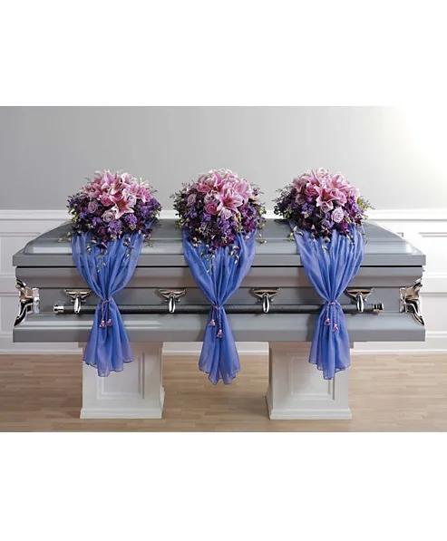 Lavender Grace Family Tribute Casket Spray Lavender Grace Family Tribute Casket Spray