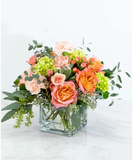 Designers Choice Clear Glass Cube