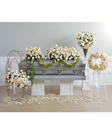 Garden of Peace Casket Spray