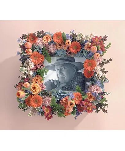 Treasured Memories Photo Tribute Cremation/Memorial Arrangement