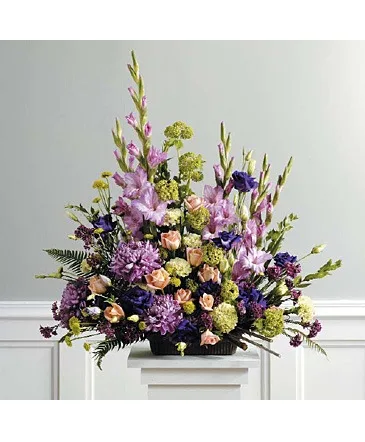 Garden Reflections Tribute Sympathy Arrangement Garden Reflections Tribute Sympathy Arrangement
