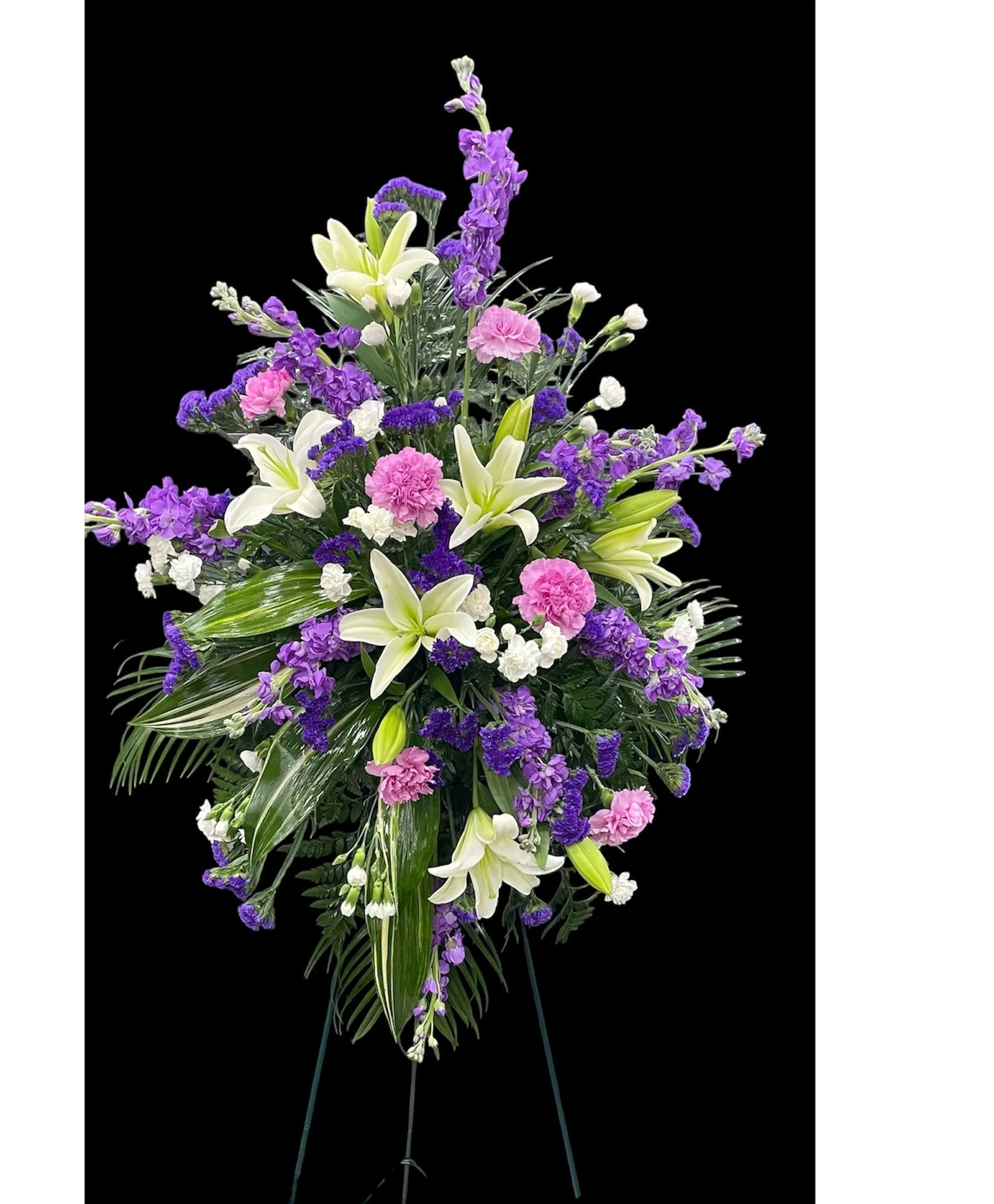 Purple Grace Standing Spray Purple Grace Standing Spray