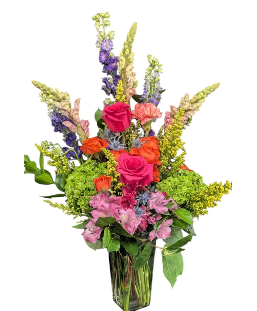 Abundant Colors Vase Arrangement Abundant Colors Vase Arrangement