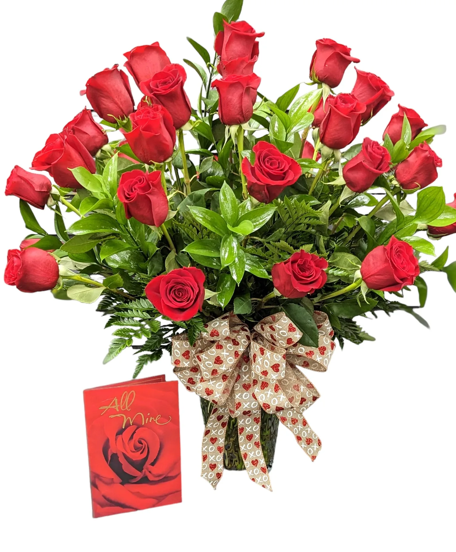 3 Dozen Roses Vase Arrangement 3 Dozen Roses Vase Arrangement