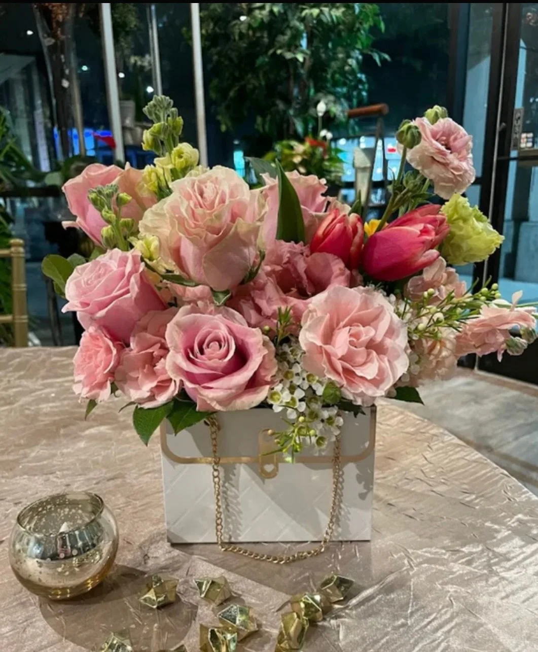 Blushing Beauty Purse Purse Arrangement Blushing Beauty Purse Purse Arrangement