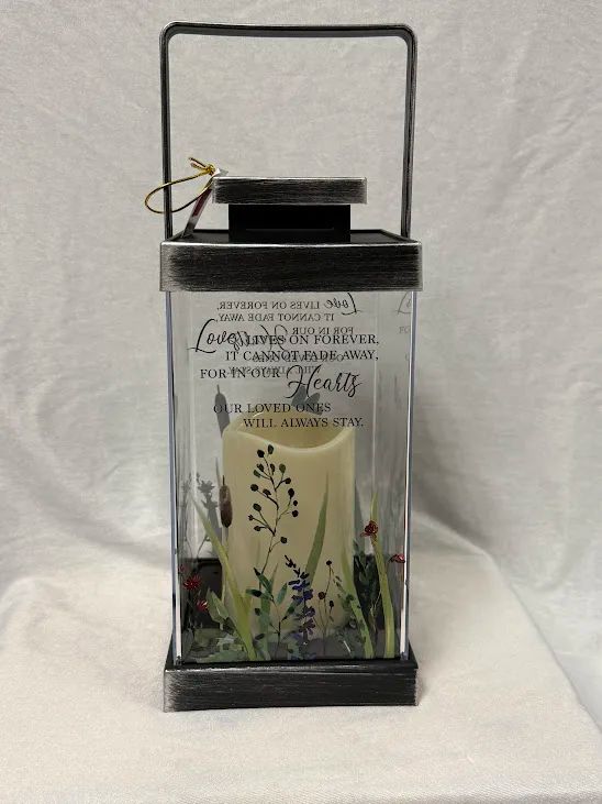Clear Memorial Lantern