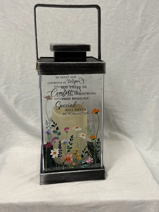 Clear Memorial Lantern Clear Memorial Lantern