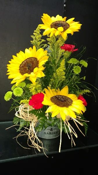 Sunflowers Said Hello Birthday's