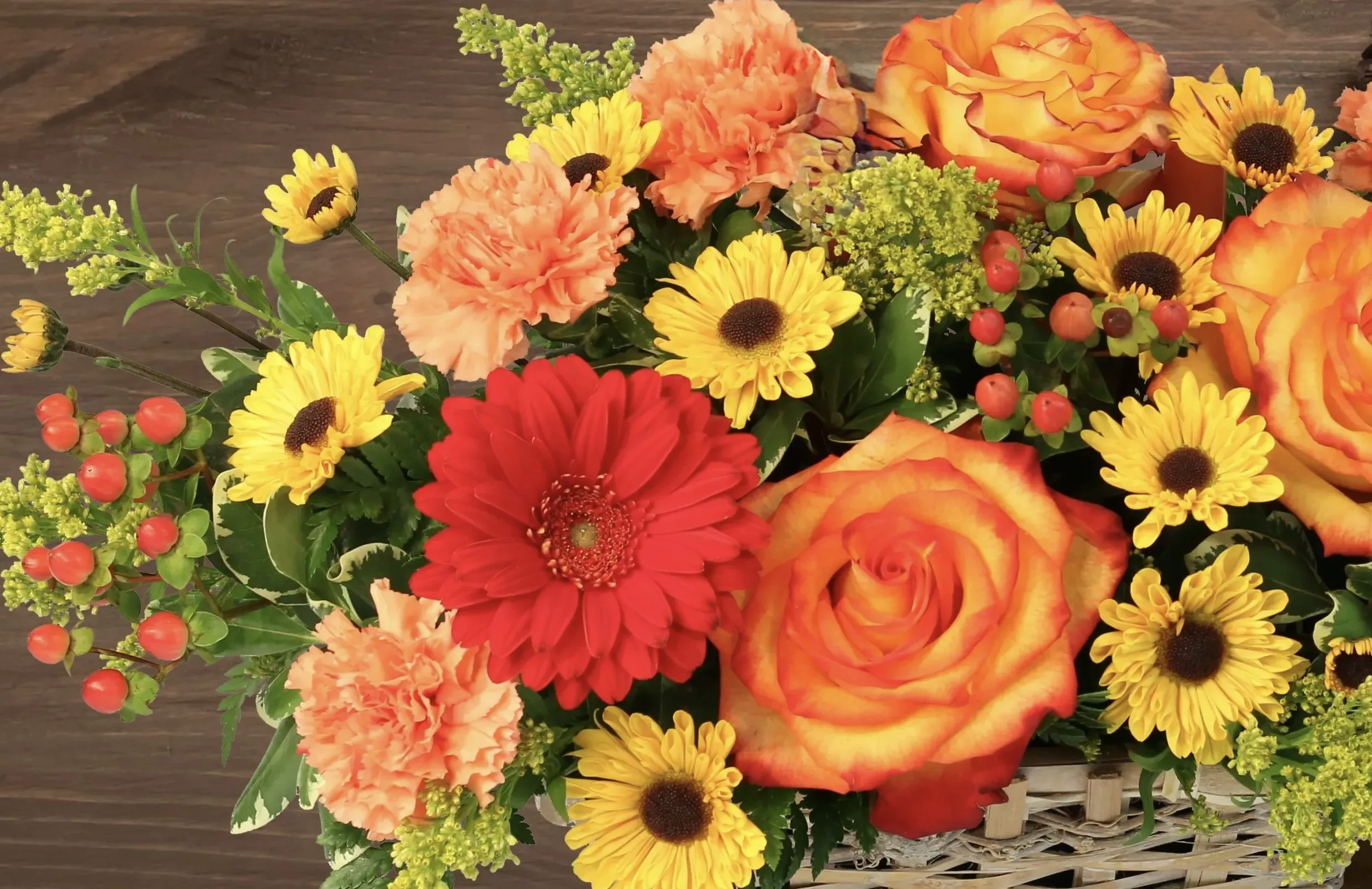 Fall Designer's Choice Flower Arrangement Fall Designer's Choice Flower Arrangement