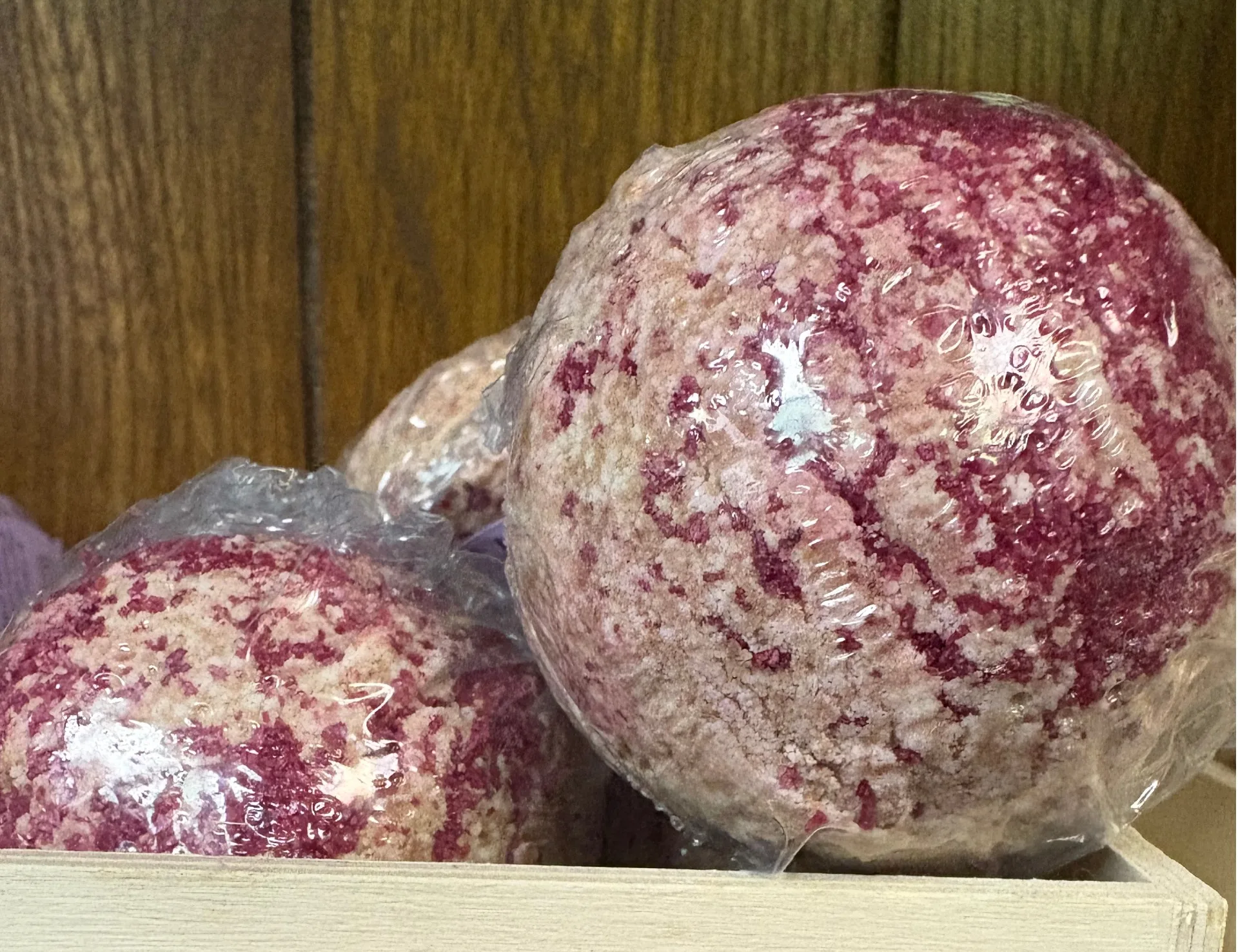 Honey Badger Farms Strawberry Milkshake Bath Bomb Bath Bombs Honey Badger Farms Strawberry Milkshake Bath Bomb Bath Bombs