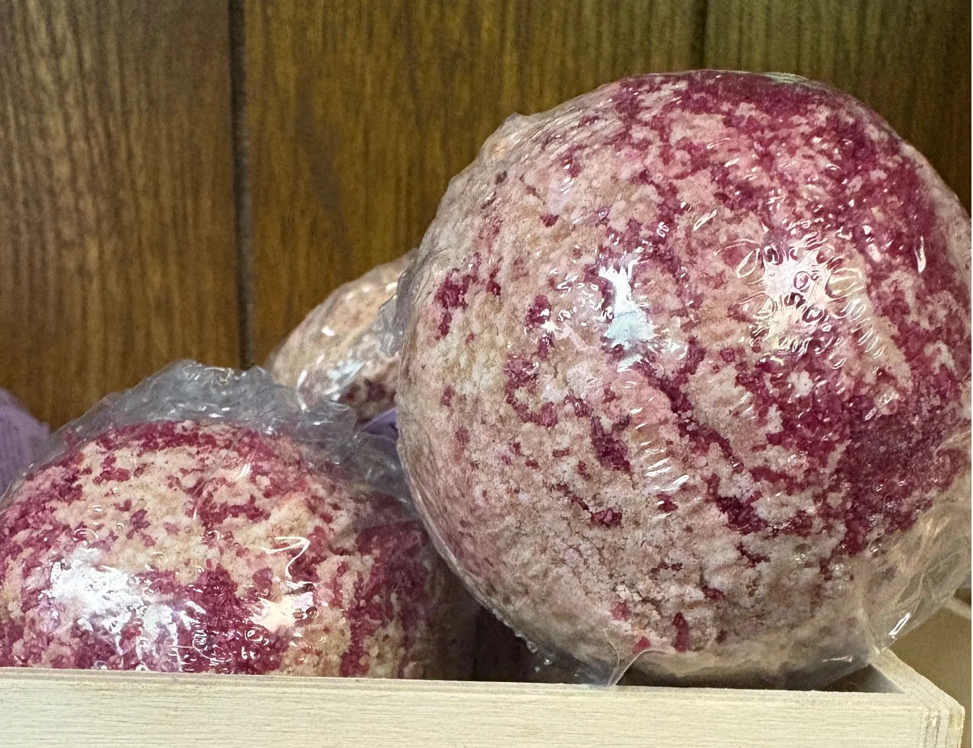 Honey Badger Farms Strawberry Milkshake Bath Bomb Bath Bombs