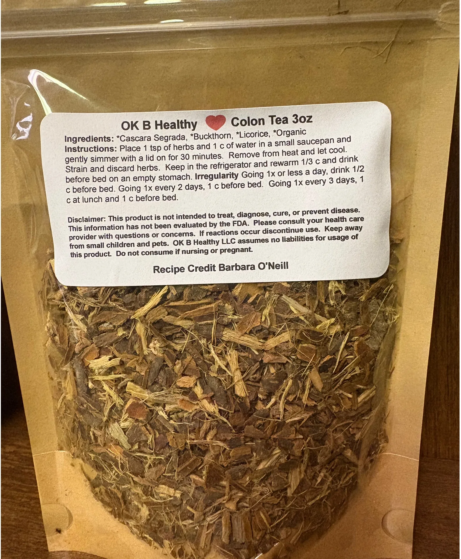 OK Be Healthy Colon Tea OK Be Healthy Colon Tea