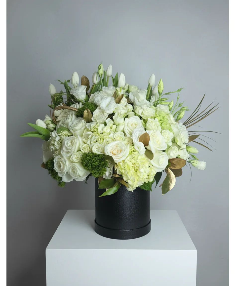 Elegant hat box assorted colors available