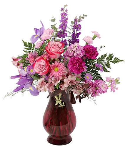 Amethyst Dream Flower Arrangement Amethyst Dream Flower Arrangement