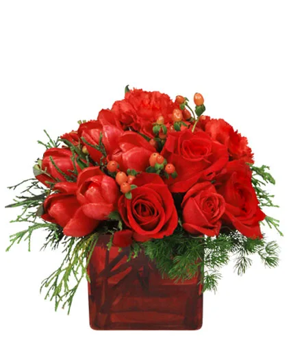 CRIMSON CHRISTMAS Bouquet CRIMSON CHRISTMAS Bouquet