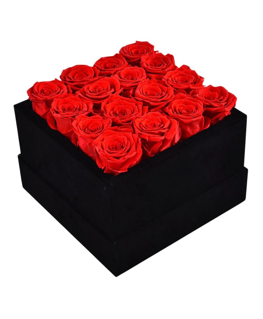 Classic Red Rose Keepsake Box