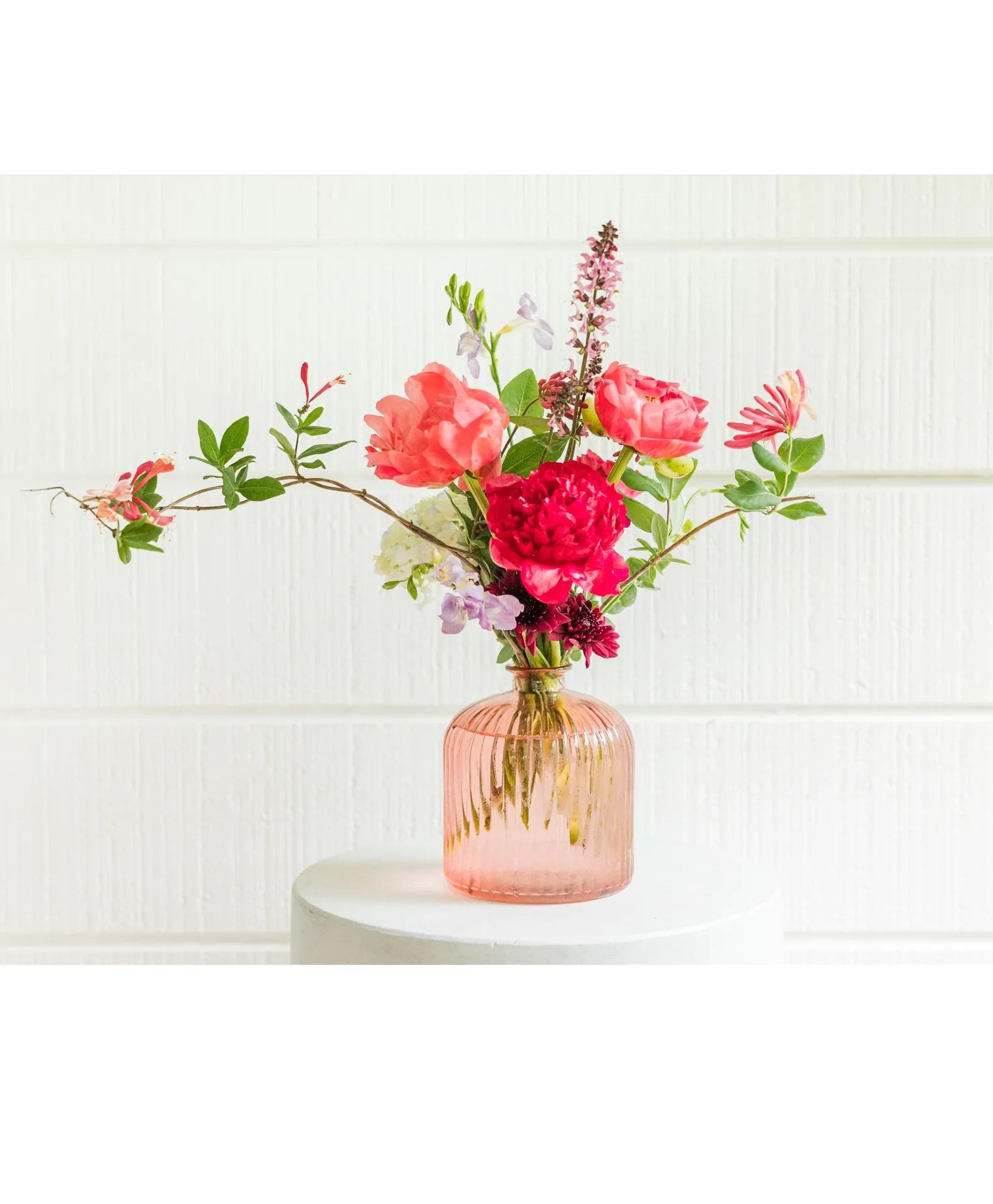 Blushing Garden Vase