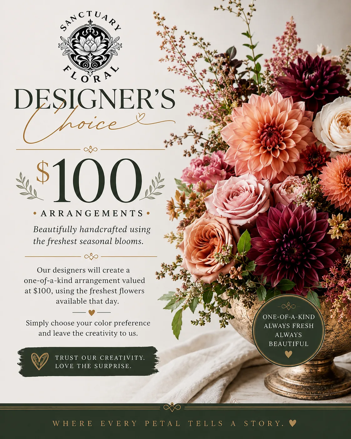 Designer's Choice $100 Designer's Choice $100
